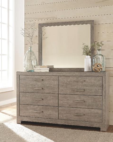 Image of Culverbach - Dresser, Mirror - Gray