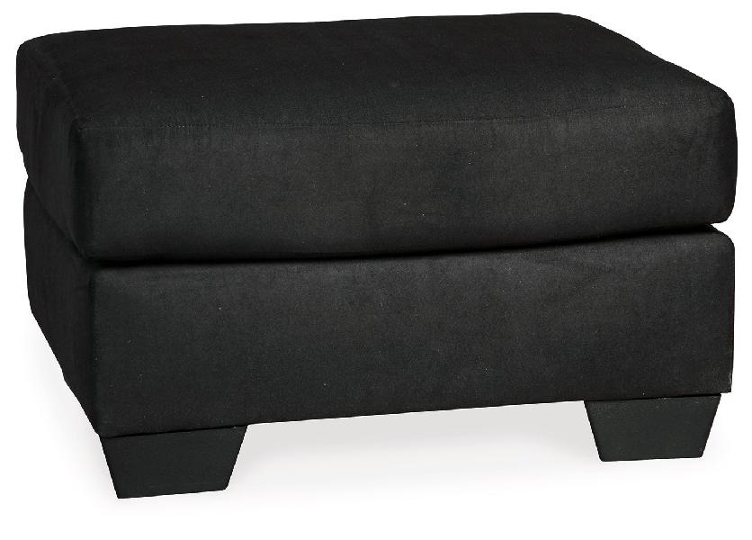 Image of Darcy - Ottoman - Black