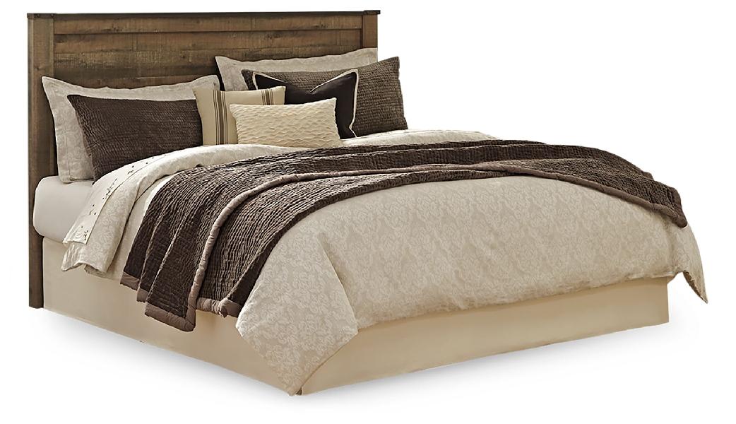 Image of Trinell - Queen Panel Headboard - Brown