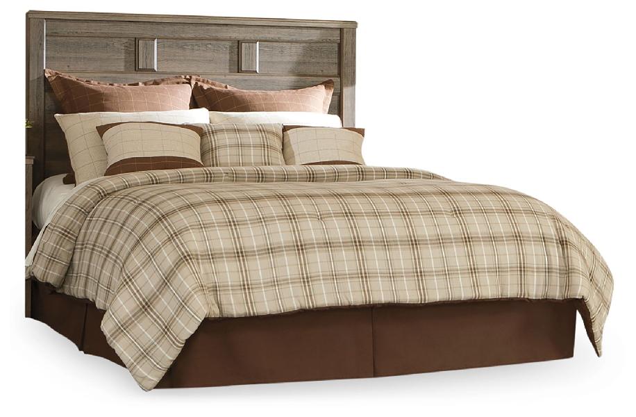 Image of Juararo - Queen Panel Headboard - Dark Brown
