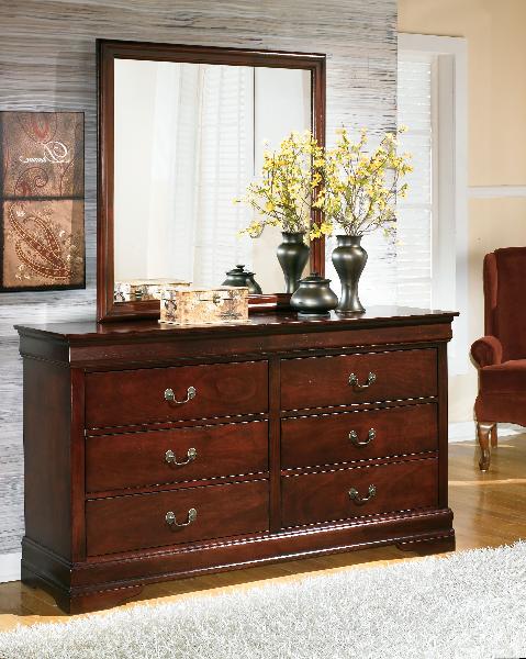 Image of Alisdair - Dresser, Mirror - Dark Brown