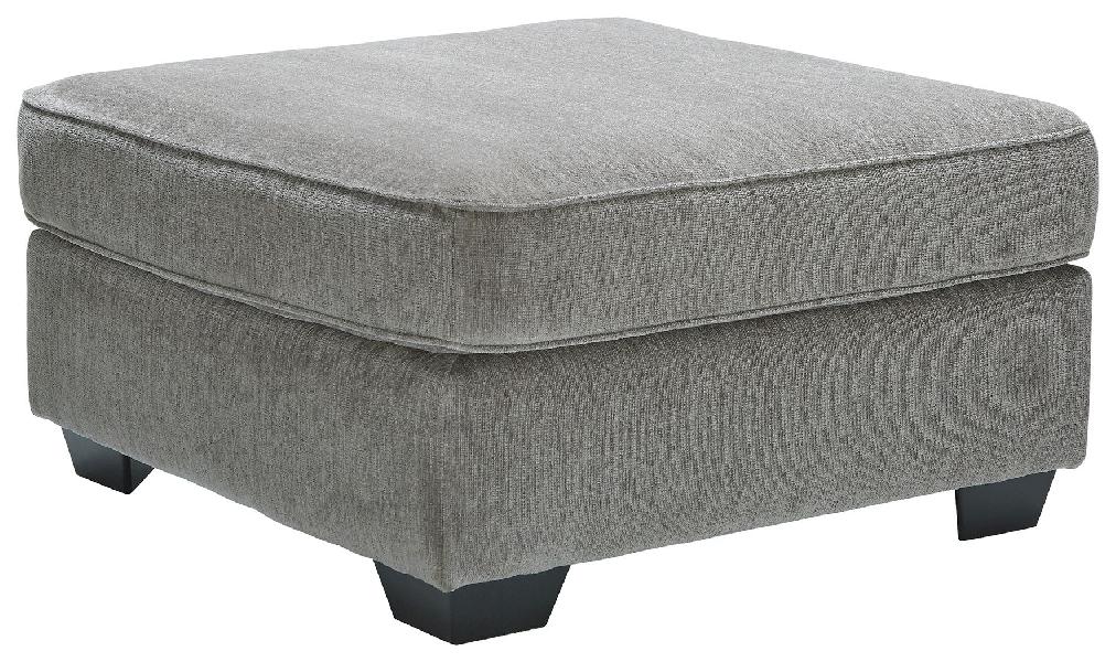 Image of Altari - Oversized Accent Ottoman - Alloy