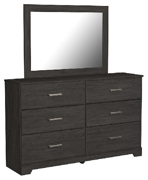 Image of Belachime - Dresser, Mirror - Black