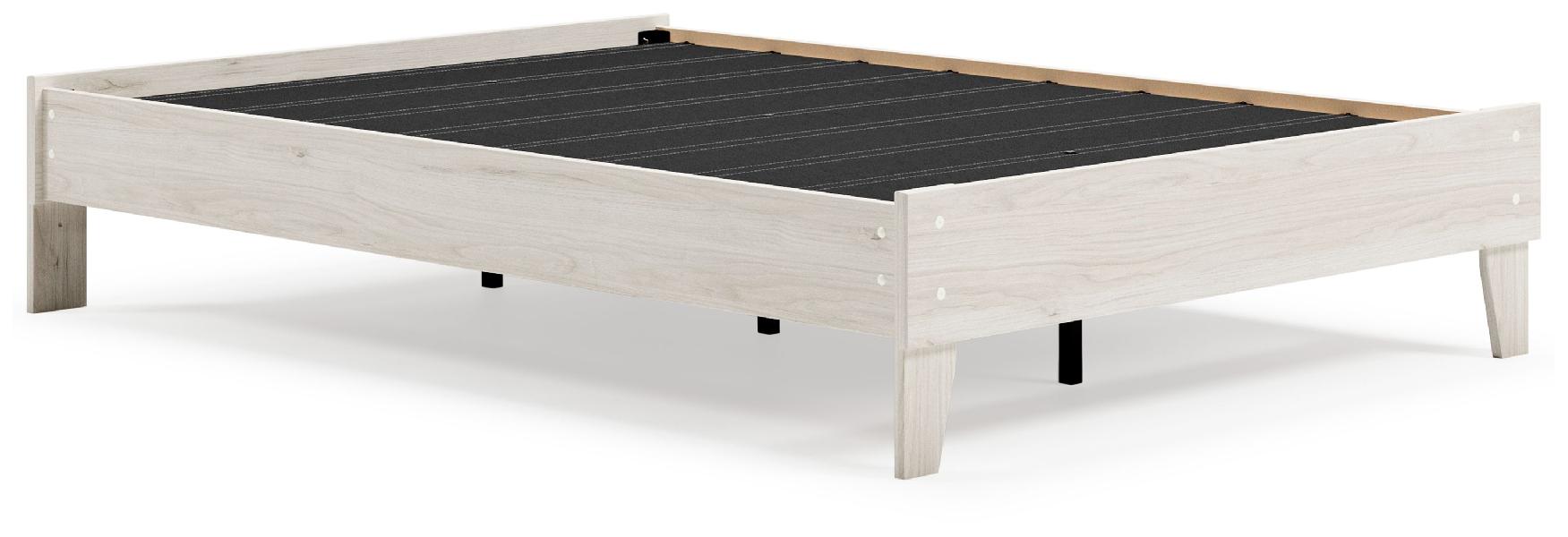 Image of Socalle - Full Platform Bed - Light Natural