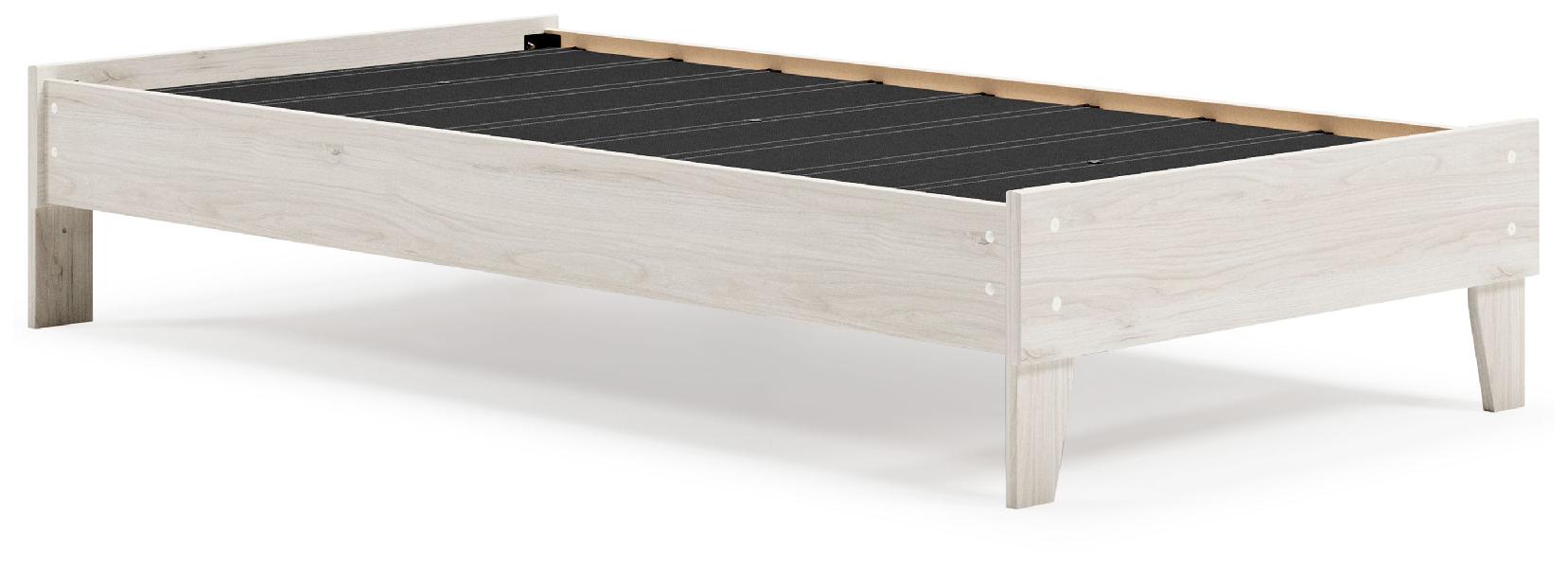 Image of Socalle - Twin Platform Bed - Light Natural