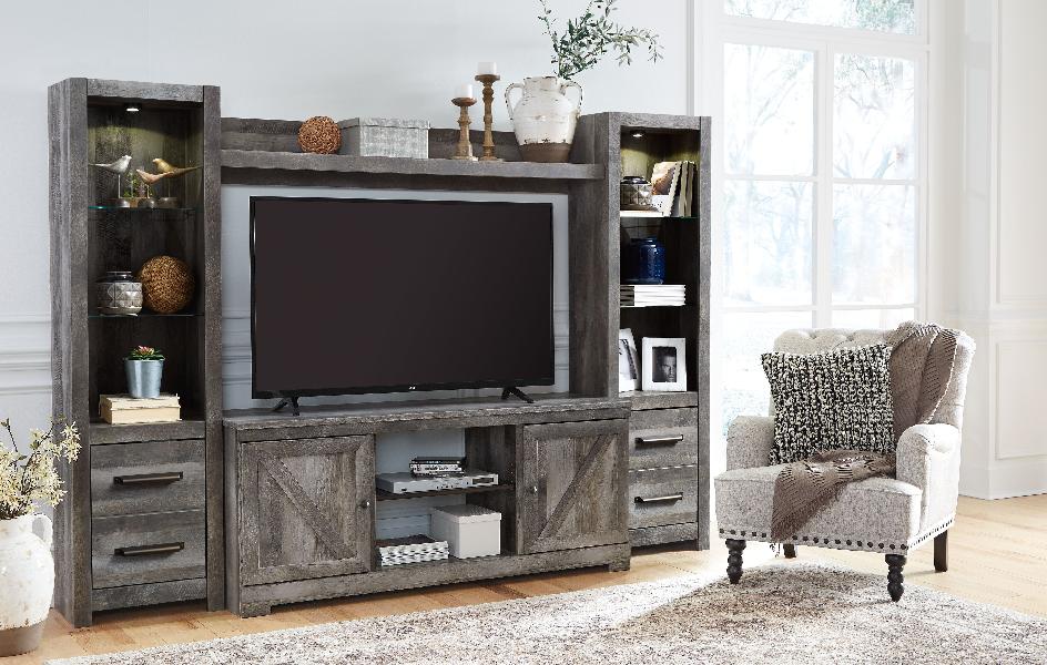 Image of Wynnlow - 4 Pc. - Entertainment Center - 63