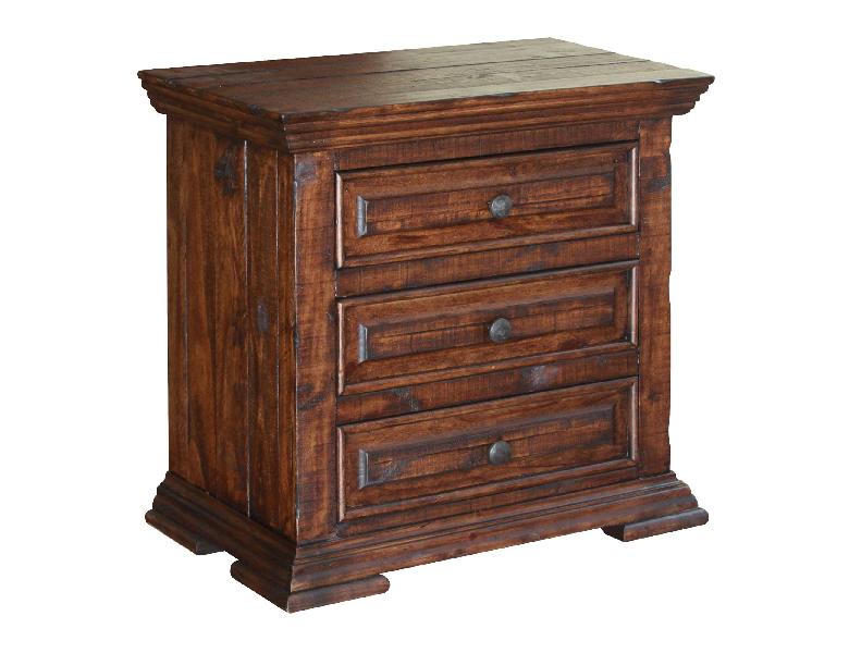 Image of Terra - Nightstand - Rich Chocolate