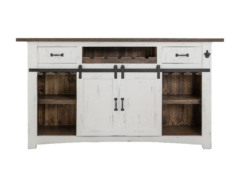 Image of Pueblo - Bar - Antiqued White