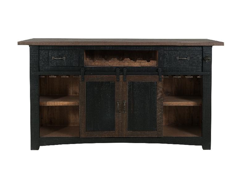 Image of Pueblo - Bar - Black / Medium Brown