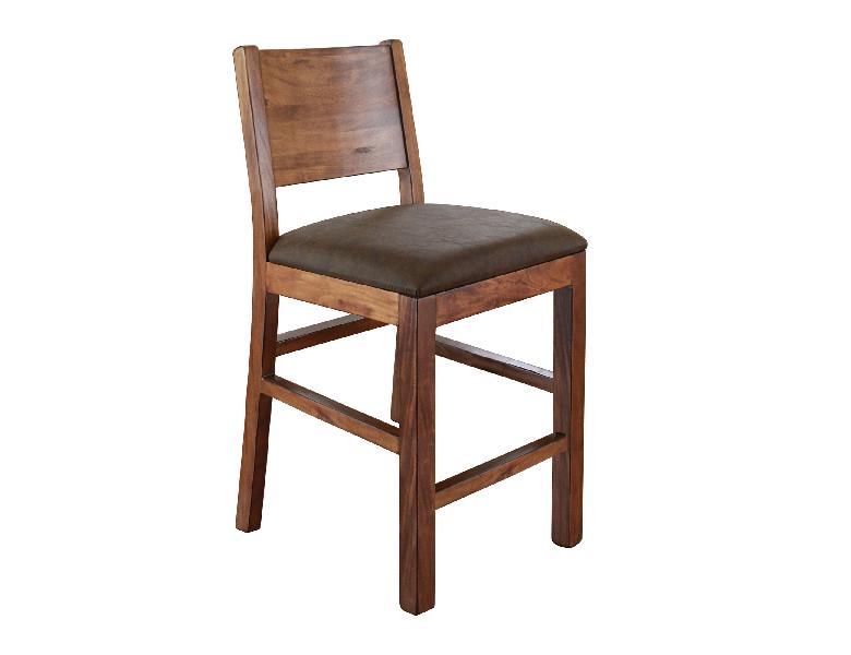 Image of Parota - 30” Barstool (Set of 2) - Cinnamon Brown