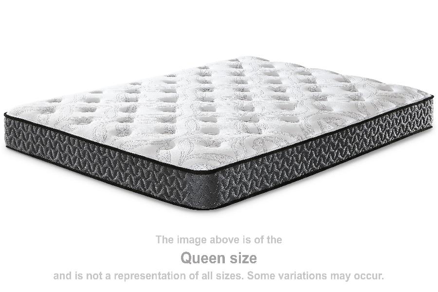 Image of 8 Inch Bonnell Hybrid - Twin Mattress - White