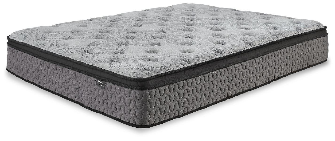 Image of Augusta2 - Twin Mattress - Gray