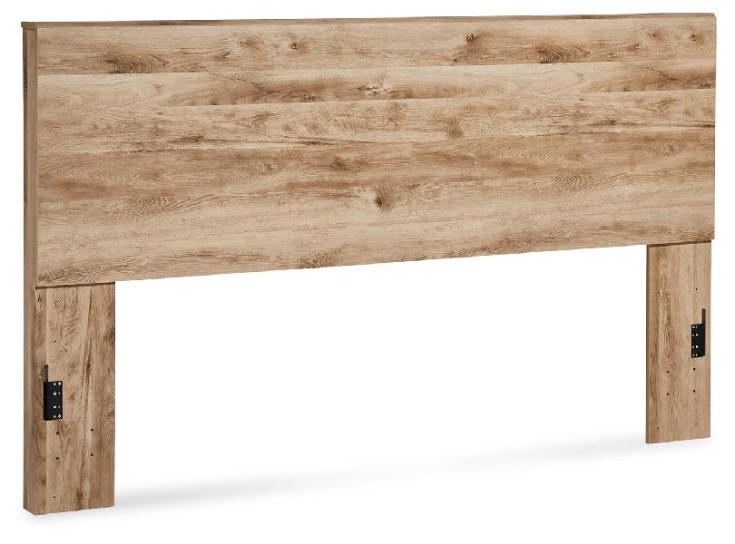 Image of Hyanna - King Panel Headboard - Tan Brown