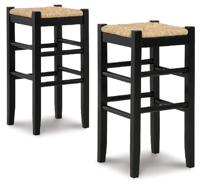 Image of Mirimyn - Tall Stool (Set of 2) - Black