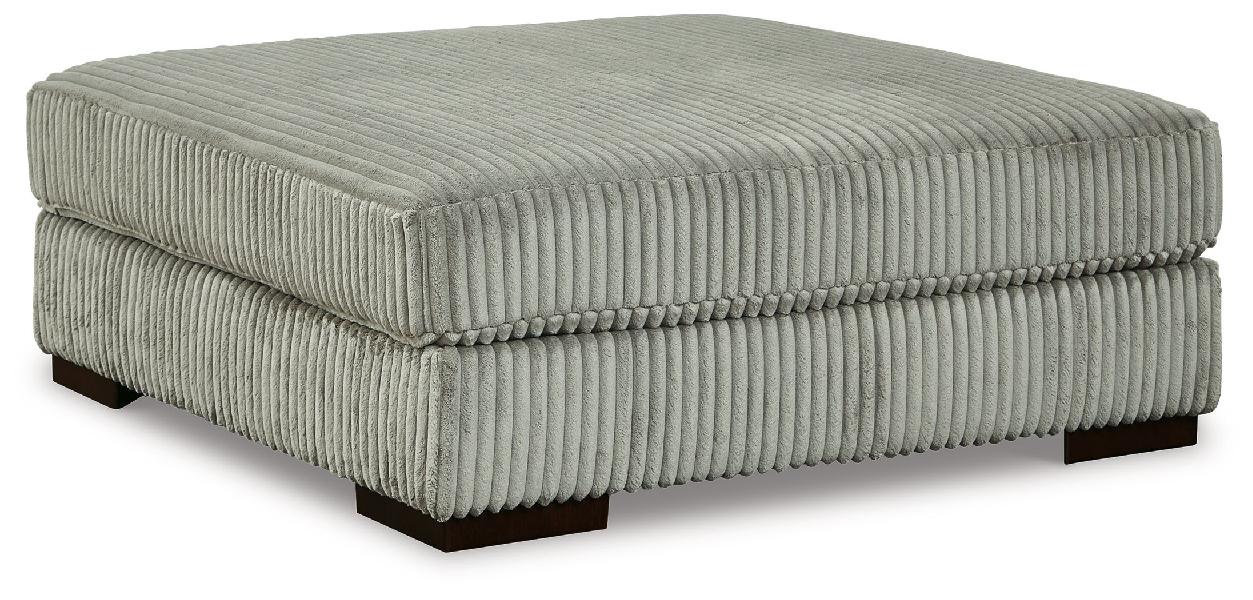 Image of Lindyn - Oversized Accent Ottoman - Fog