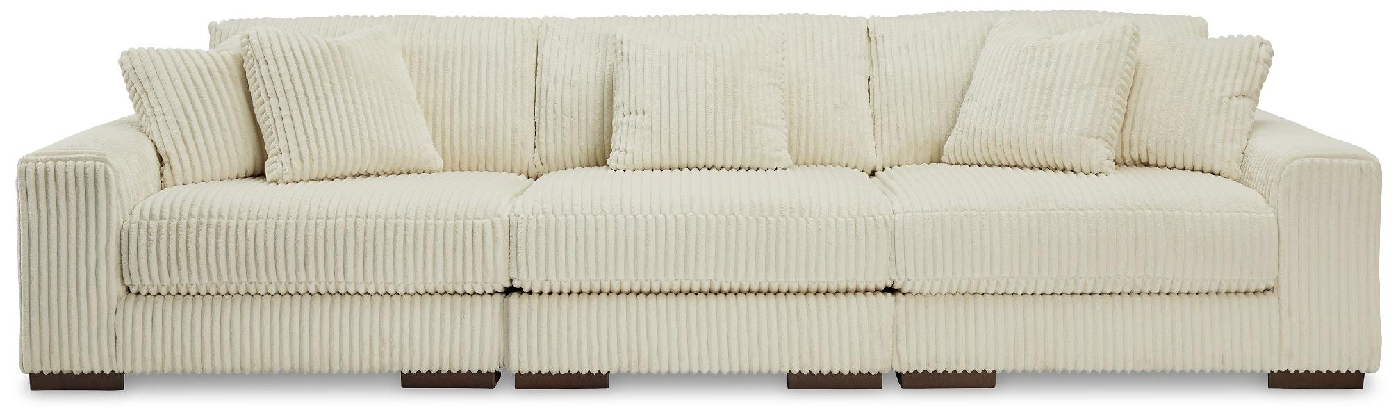 Image of Lindyn - 3-Piece Sectional - Ivory