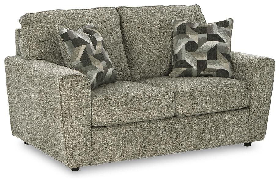 Image of Cascilla - Loveseat - Light Gray