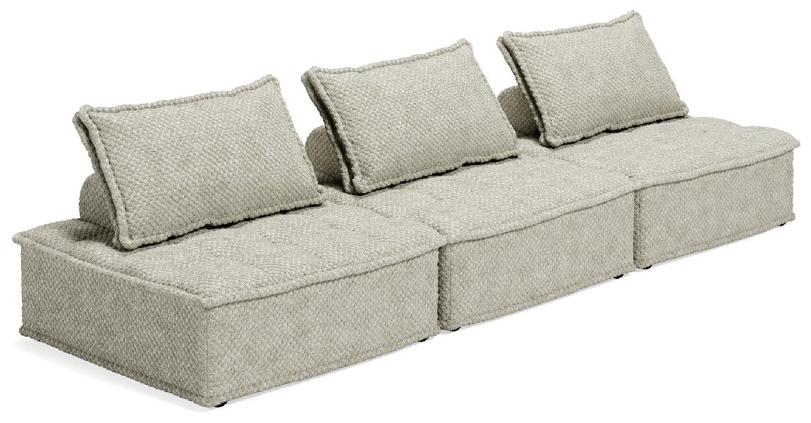 Image of Bales - 3-Piece Modular Seating - Taupe
