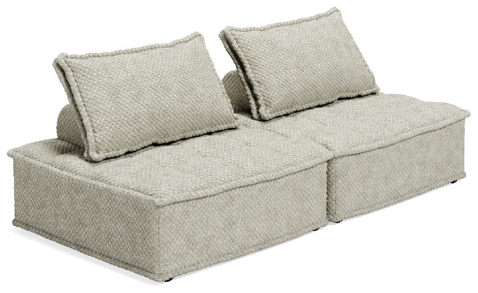 Image of Bales - 2-Piece Modular Seating - Taupe