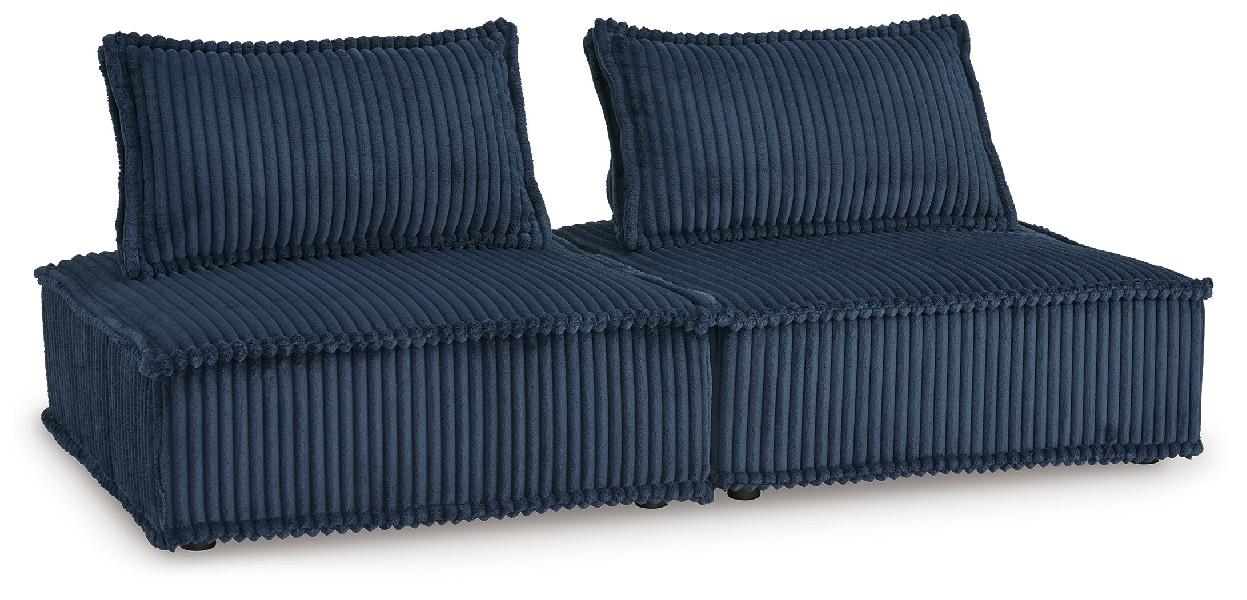 Image of Bales - 2-Piece Modular Seating - Navy