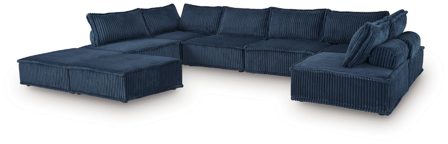 Image of Bales - 8-Piece Modular Seating - Navy