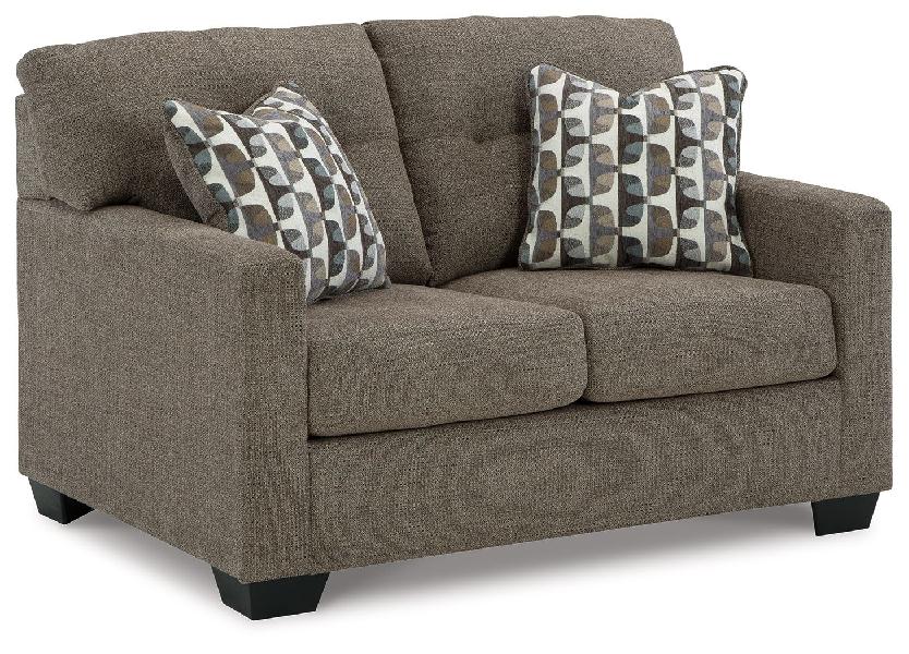 Image of Mahoney - Loveseat - Chocolate