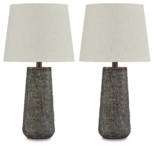 Image of Chaston - Metal Table Lamp (Set of 2) - Antique Bronze Finish
