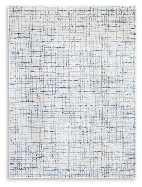 Image of Beckfille - 8' x 10' Rug - Blue / Gray / Cream