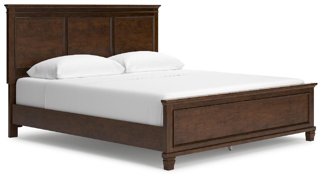 Image of Danabrin - California King Panel Bed - Brown