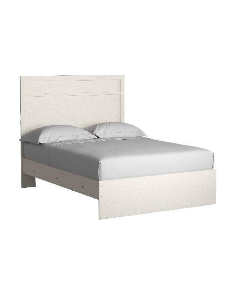 Image of Stelsie - Full Panel Bed - White