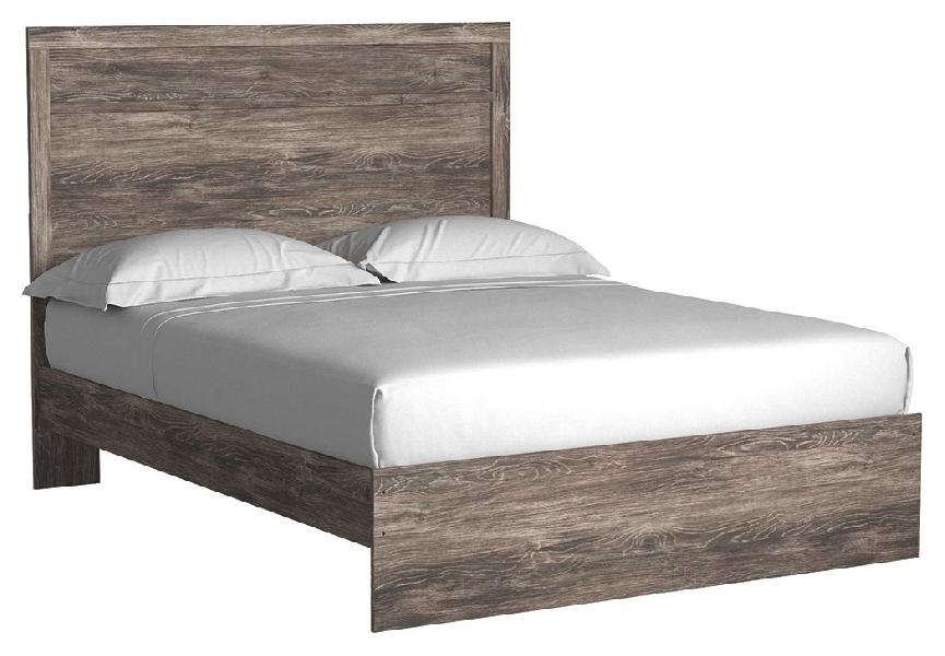 Image of Ralinksi - Queen Panel Bed - Gray