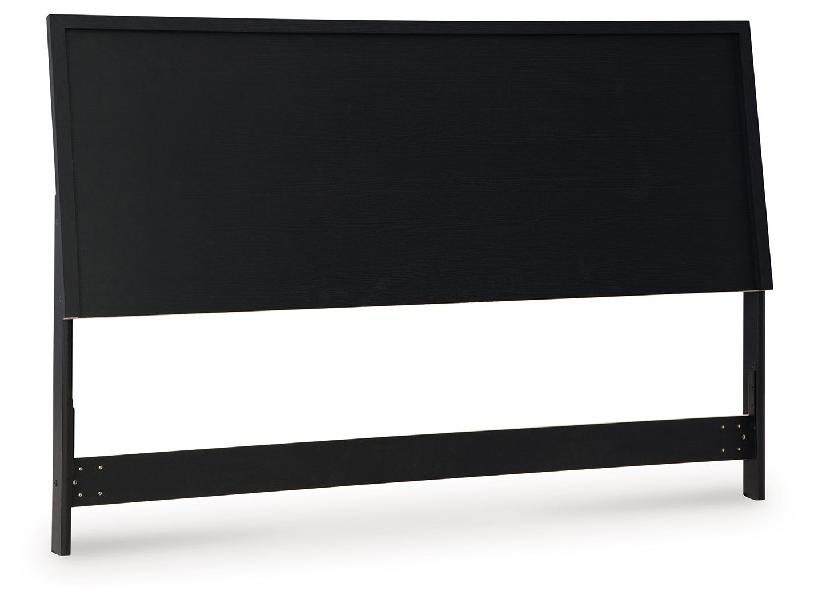 Image of Danziar - Queen Panel Headboard - Black