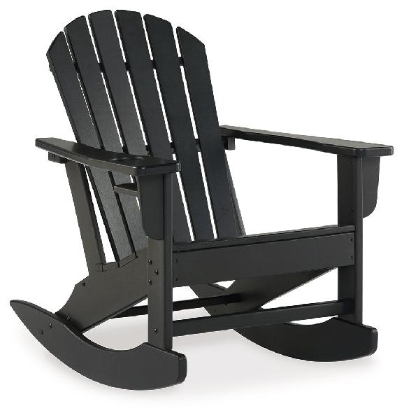 Image of Sundown Treasure - Rocking Chair - Black