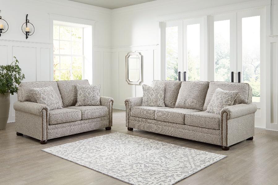 Image of Gaelon - 2 Pc. - Sofa, Loveseat - Dune