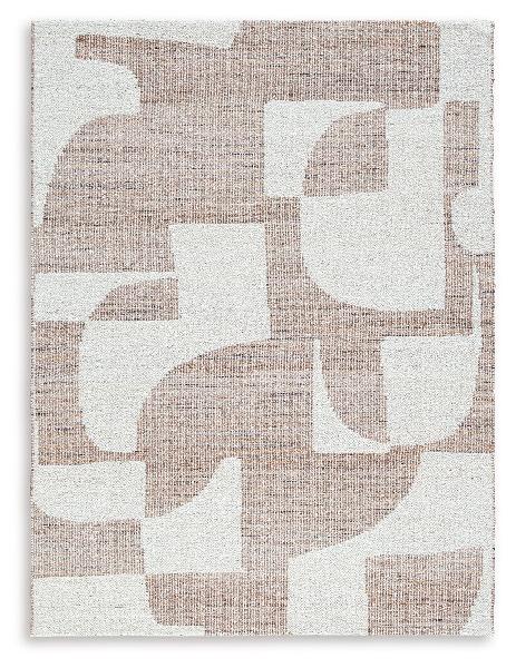 Image of Brynnfield - 5' x 7' Rug - Beige / Brown