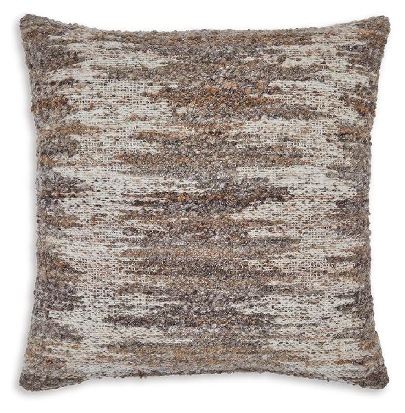Image of Nealton - Pillow (Set of 4) - Brown / White