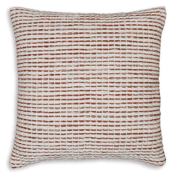 Image of Nashlin - Pillow (Set of 4) - White / Rust