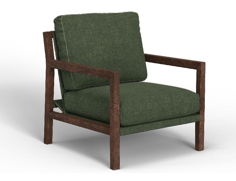 Image of Milan - Arm Chair - Olive Green