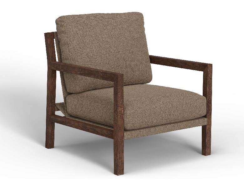 Image of Milan - Arm Chair - Brown Camel