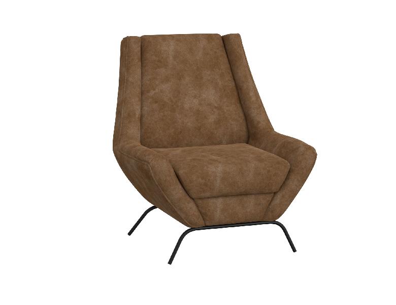 Image of Tyne - Arm Chair - Caramel Color