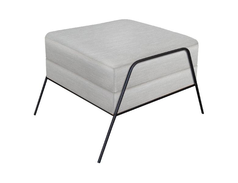 Image of Tyne - Ottoman - Ecru Beige