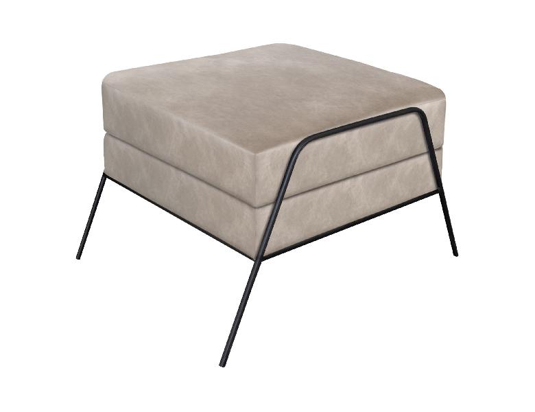 Image of Tyne - Comfort Ottoman - Marfil