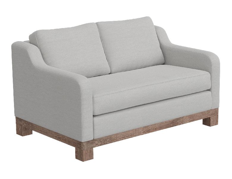 Image of Samba - Fabric Loveseat - Ecru Beige
