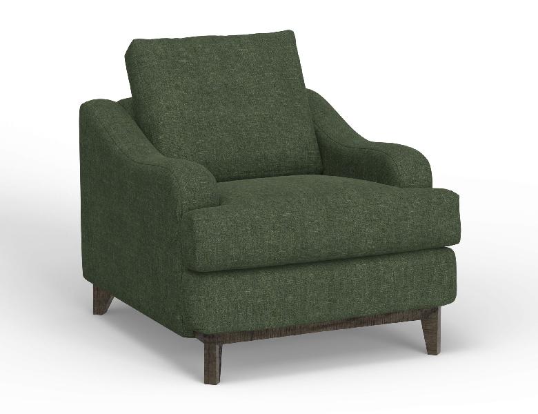 Image of Alfa - Arm Chair - Olive Green