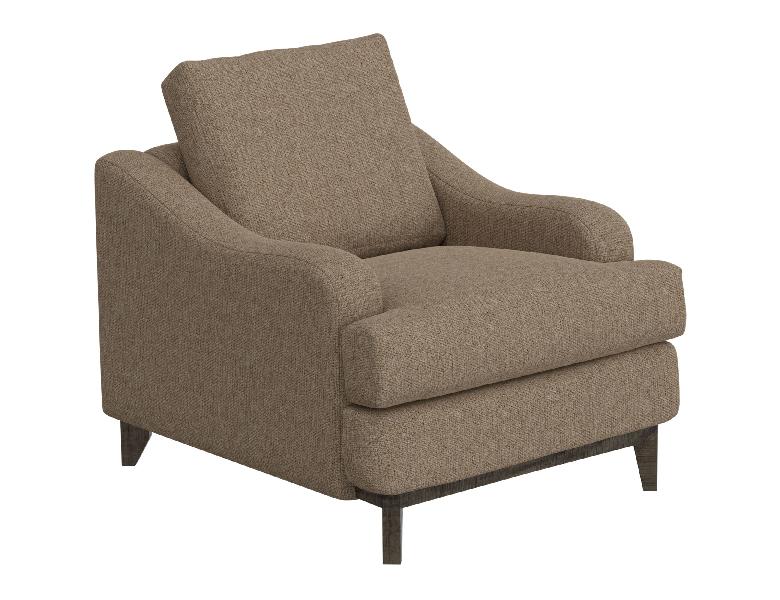 Image of Alfa - Arm Chair - Brown Camel