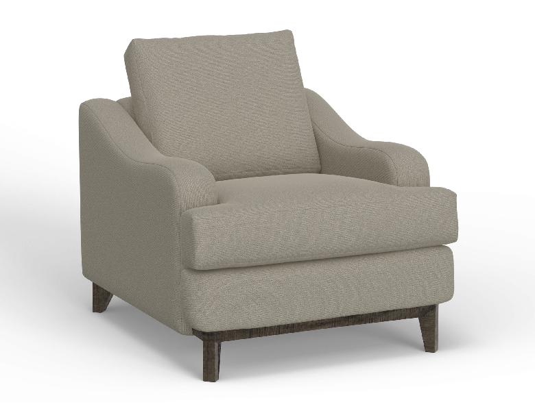 Image of Alfa - Arm Chair - Almond Gray