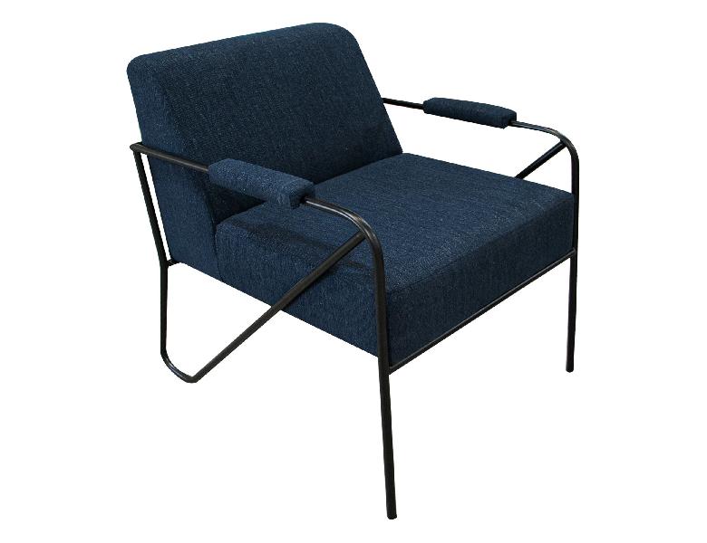 Image of Lotus - Arm Chair - Midnight Blue