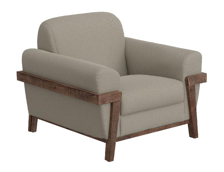 Image of Loft - Arm Chair - Almond Gray