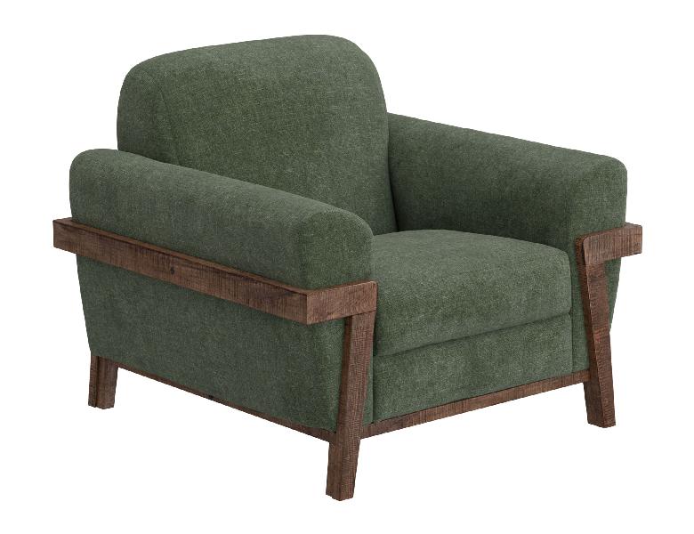 Image of Loft - Arm Chair - Olive Green