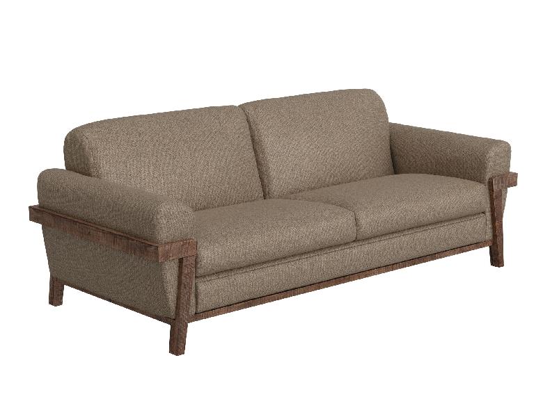 Image of Loft - Sofa - Brown Camel